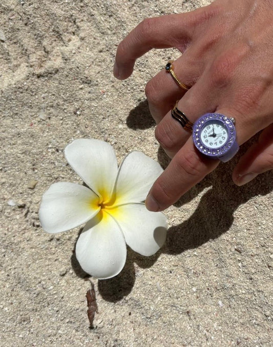 lil iced out aubergine