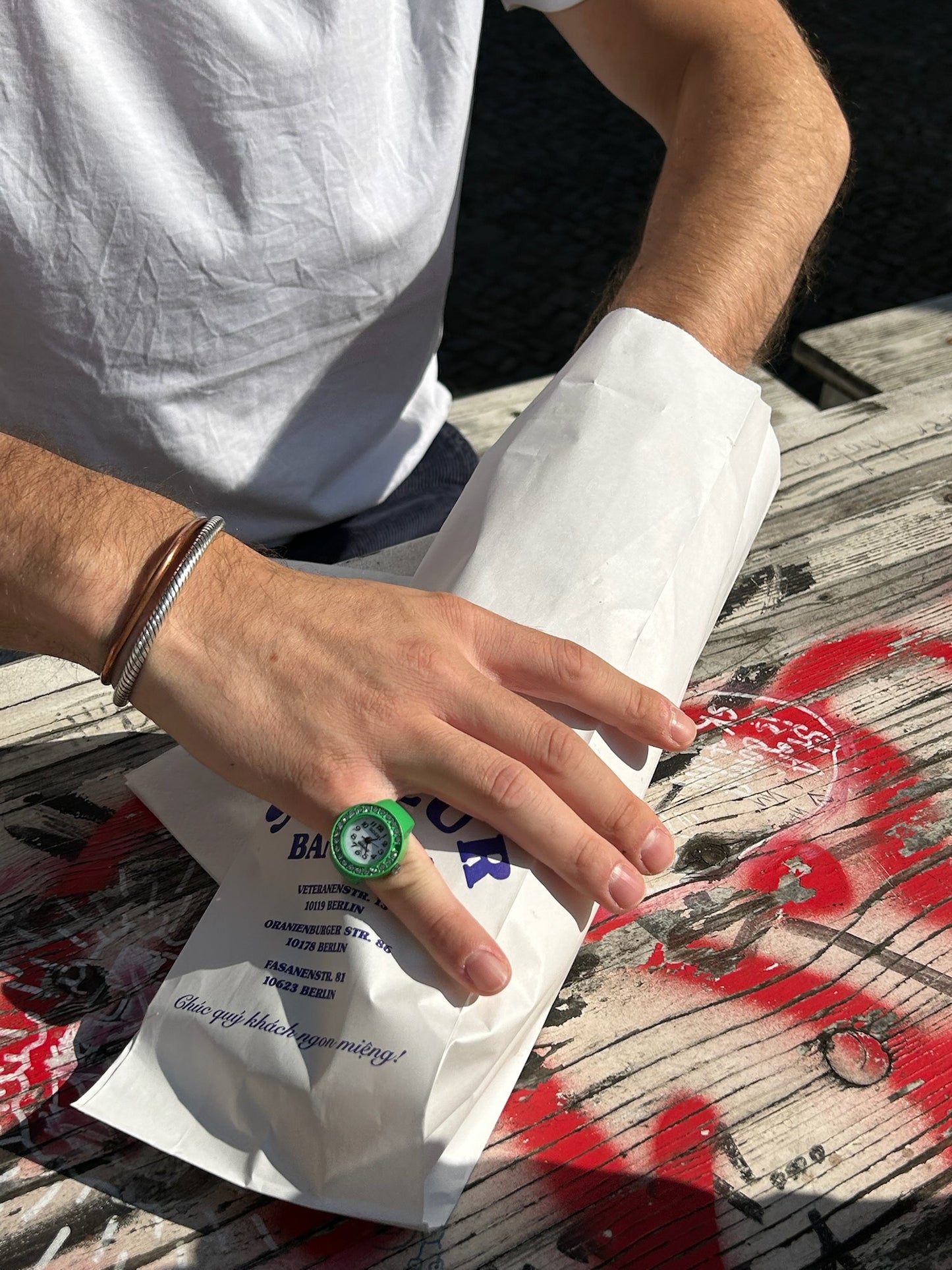 lil iced out but vegan