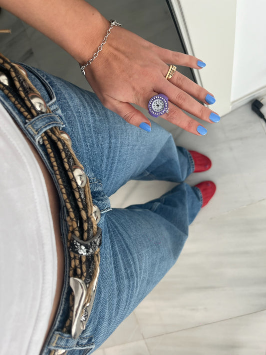 lil iced out aubergine